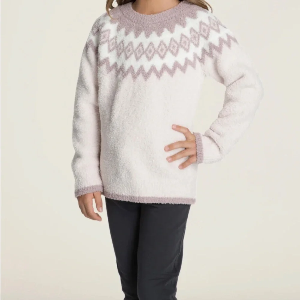 CozyChic® Youth Girls Nordic Pullover